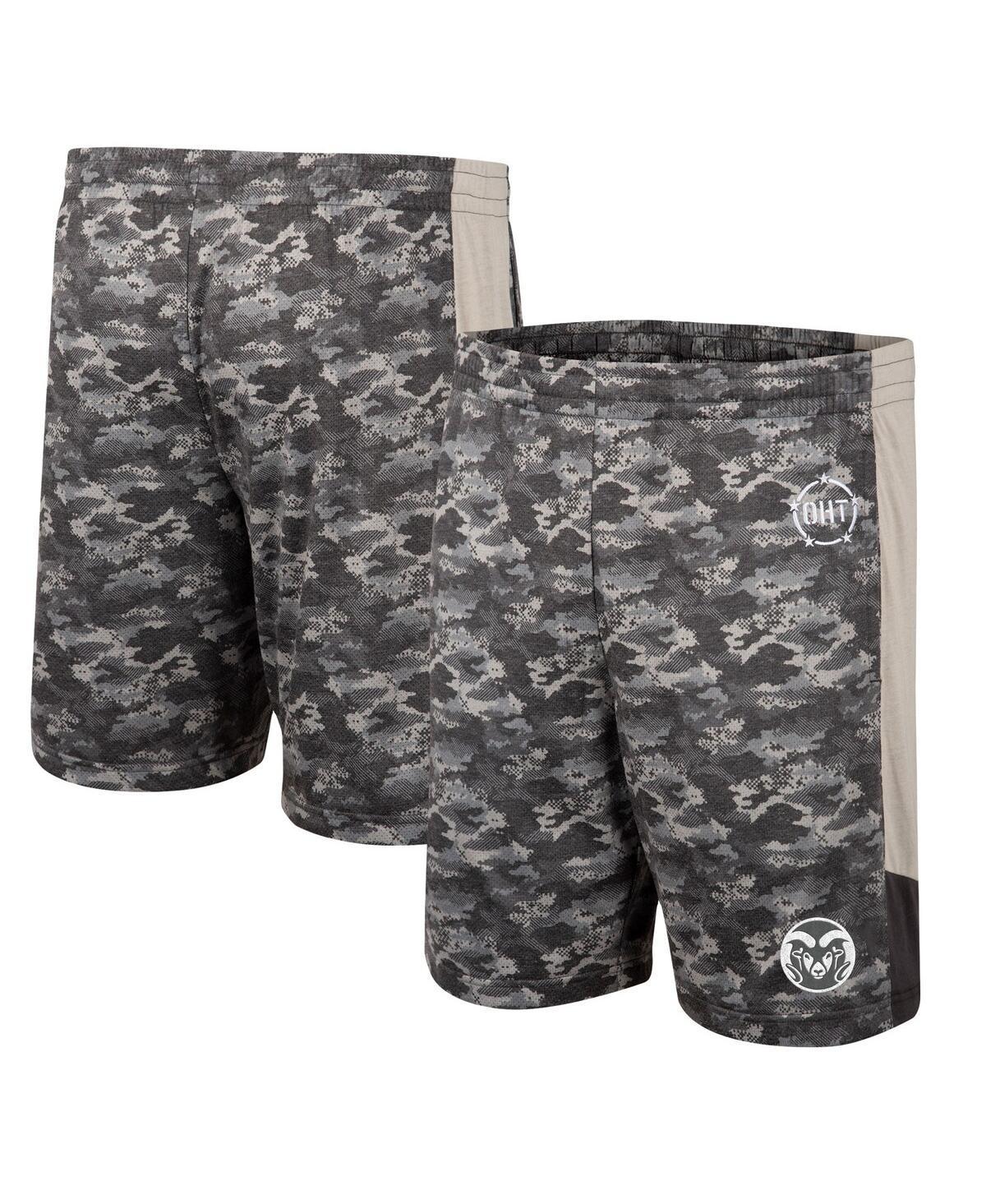 Men's Colosseum Camo Colorado State Rams OHT Military Appreciation Terminal Shorts, Size: 2XL, Green Product Image