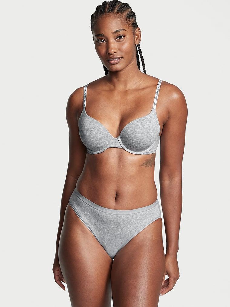 Stretch Cotton High-Leg Brief Panty Product Image