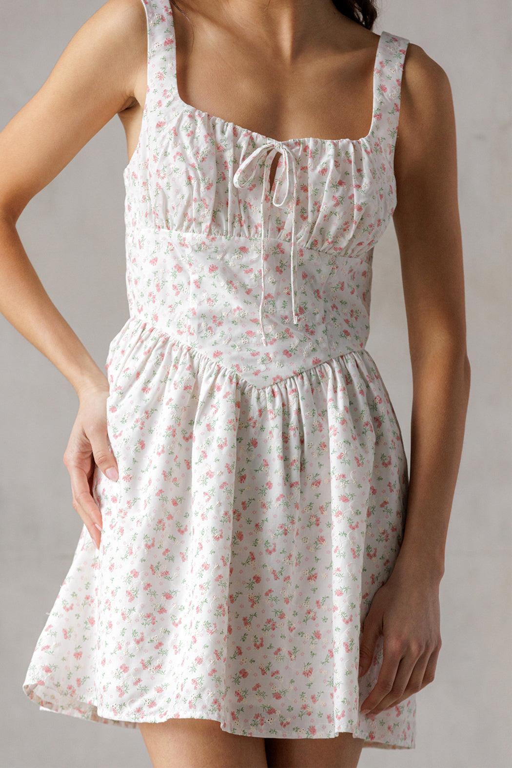 Sweetie Floral Mini Dress Product Image