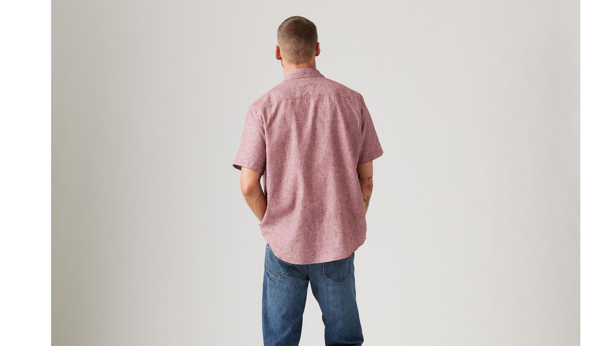 Short Sleeve Authentic Button Down Shirt Product Image