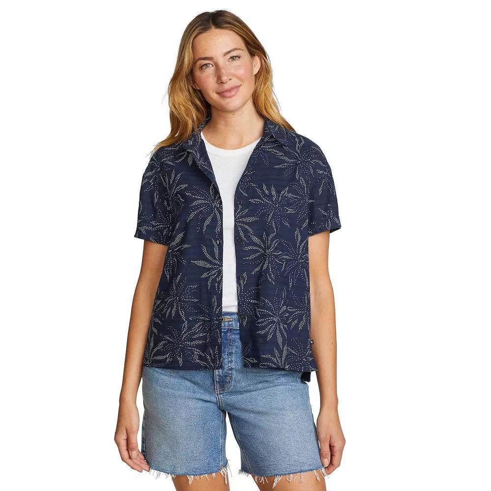 Womens Eddie Bauer Button-Down Baja Shirt Product Image