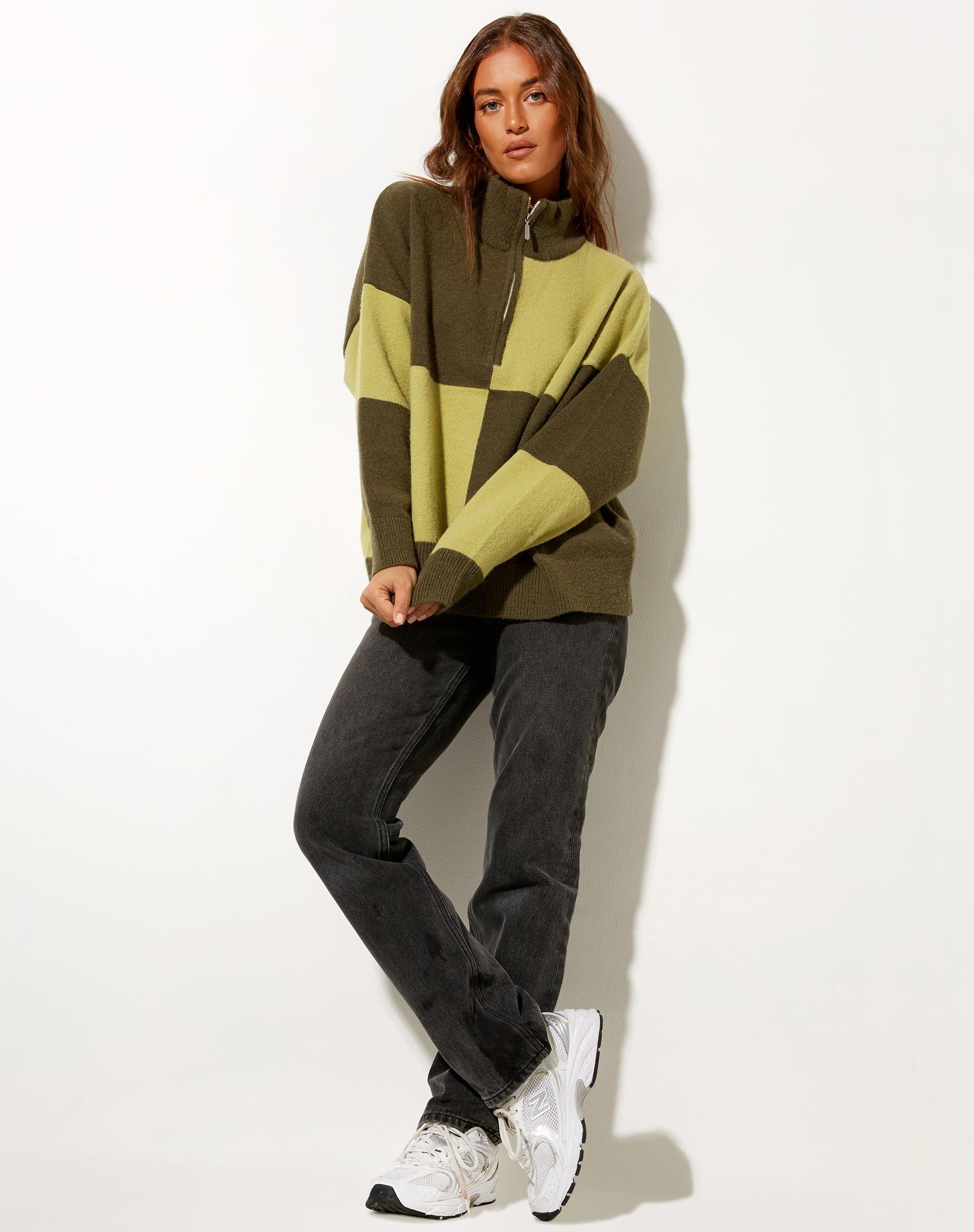 Tusca Sweatshirt in Green Product Image