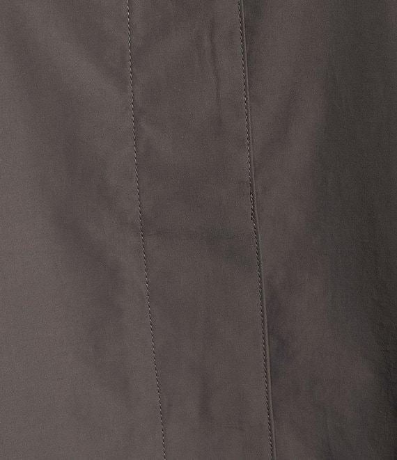 Eileen Fisher Organic Cotton Blend Classic Collar Long Raglan Sleeve Coat Product Image