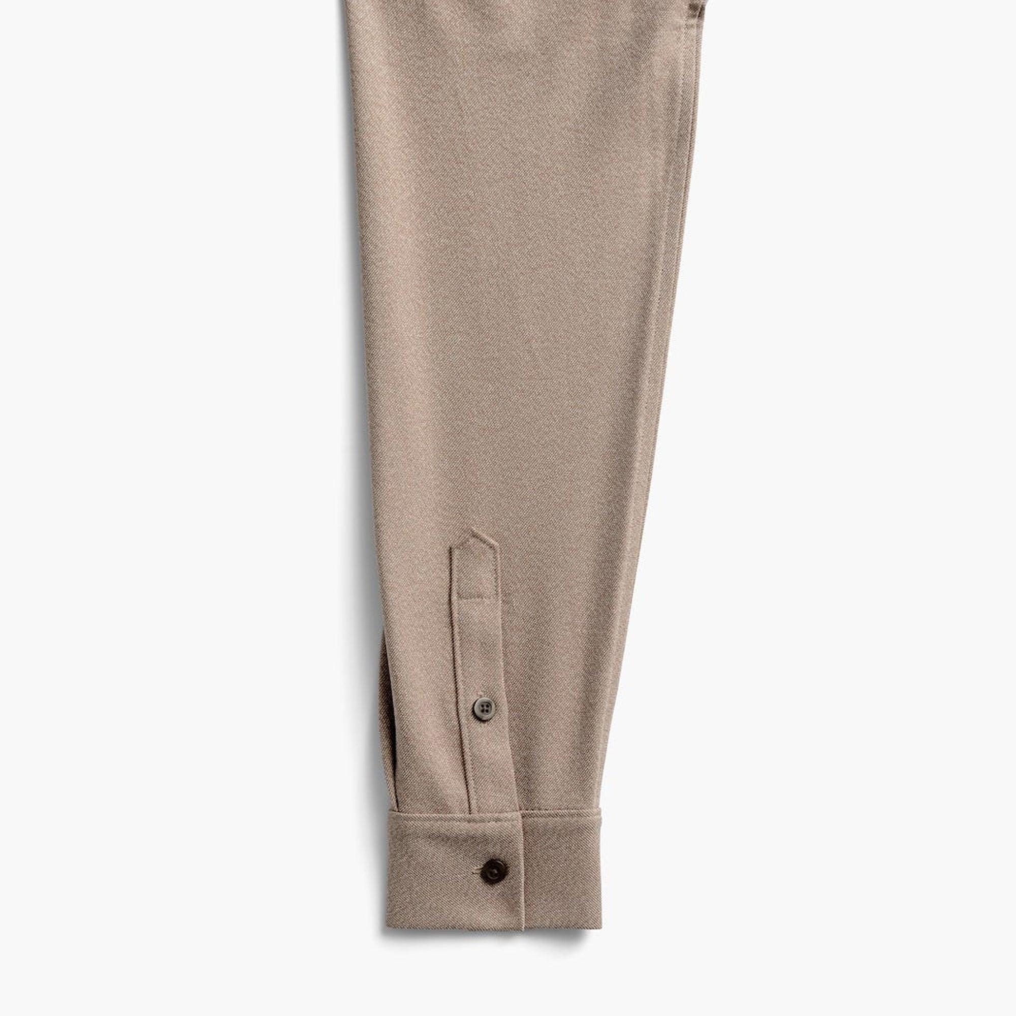 Men's Fusion Overshirt - Oatmeal Tweed Male Product Image