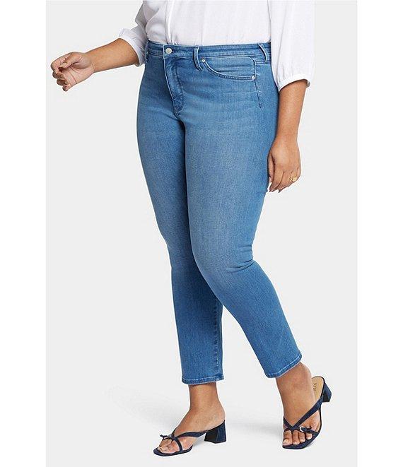 NYDJ Plus Size Le Silhouette Sheri Seamless Stretch Denim Jean Product Image
