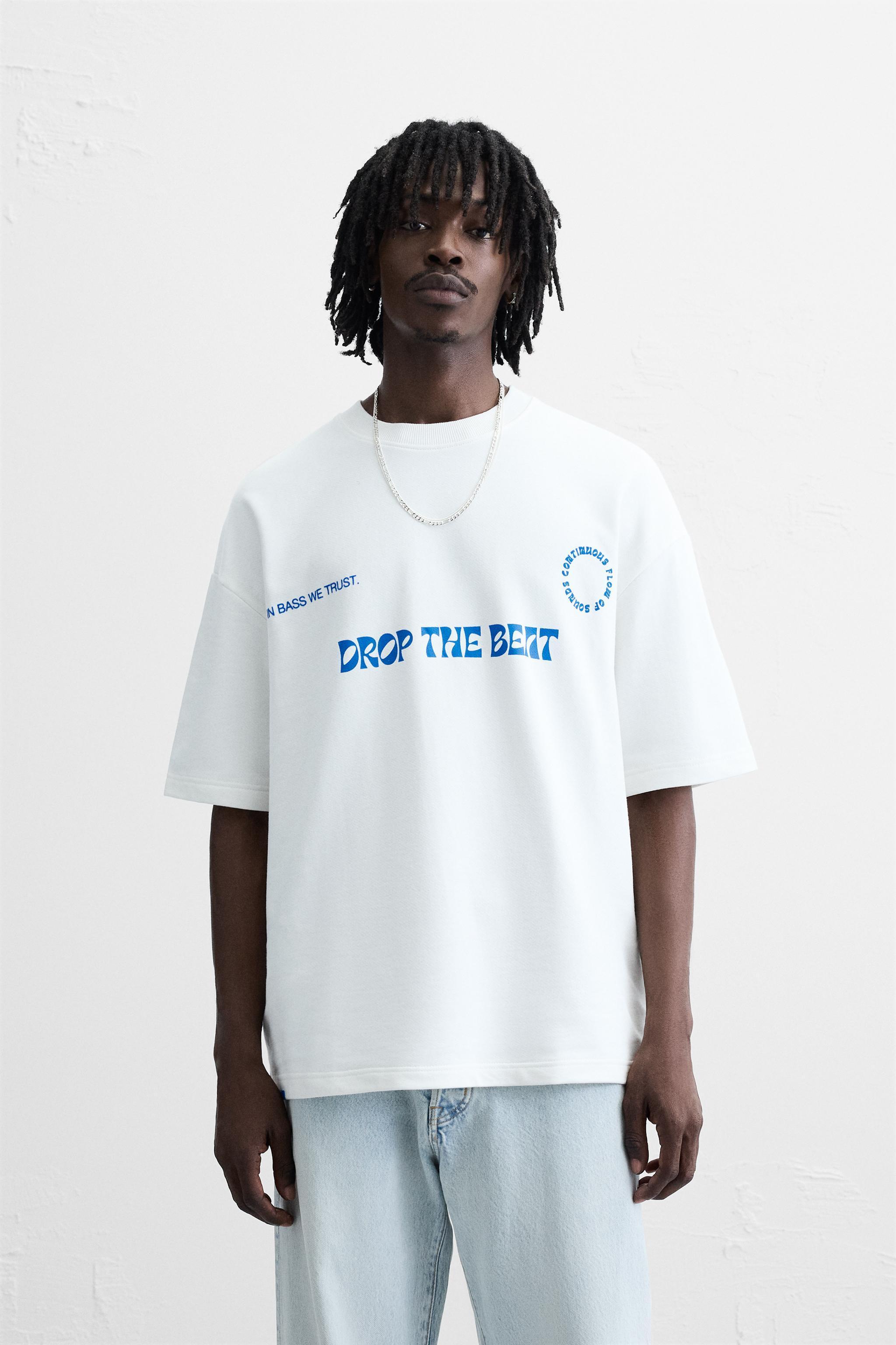 CONTRAST PRINT SWEATSHIRT Product Image