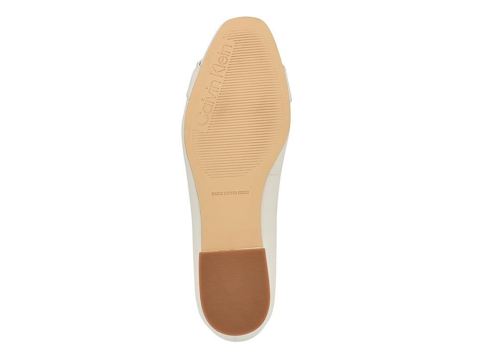 Calvin Klein Crystil Leather) Women's Flat Shoes Product Image
