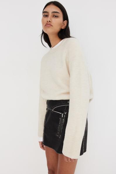 Buckle-detail mini skirt Product Image
