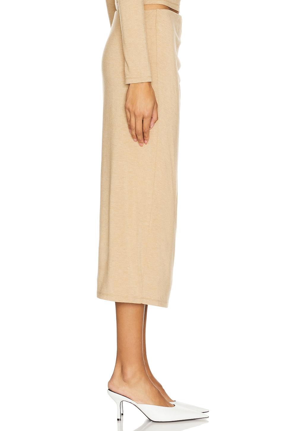 Side Drape Midi Skirt Vince Product Image