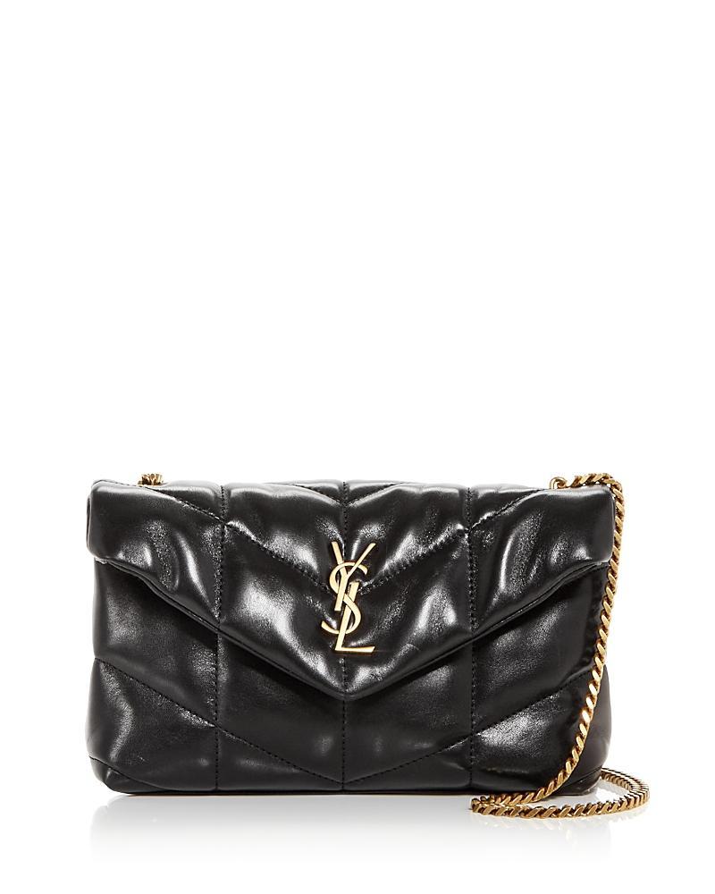 Womens Puffer Toy Shoulder Bag in Quilted Lambskin Product Image