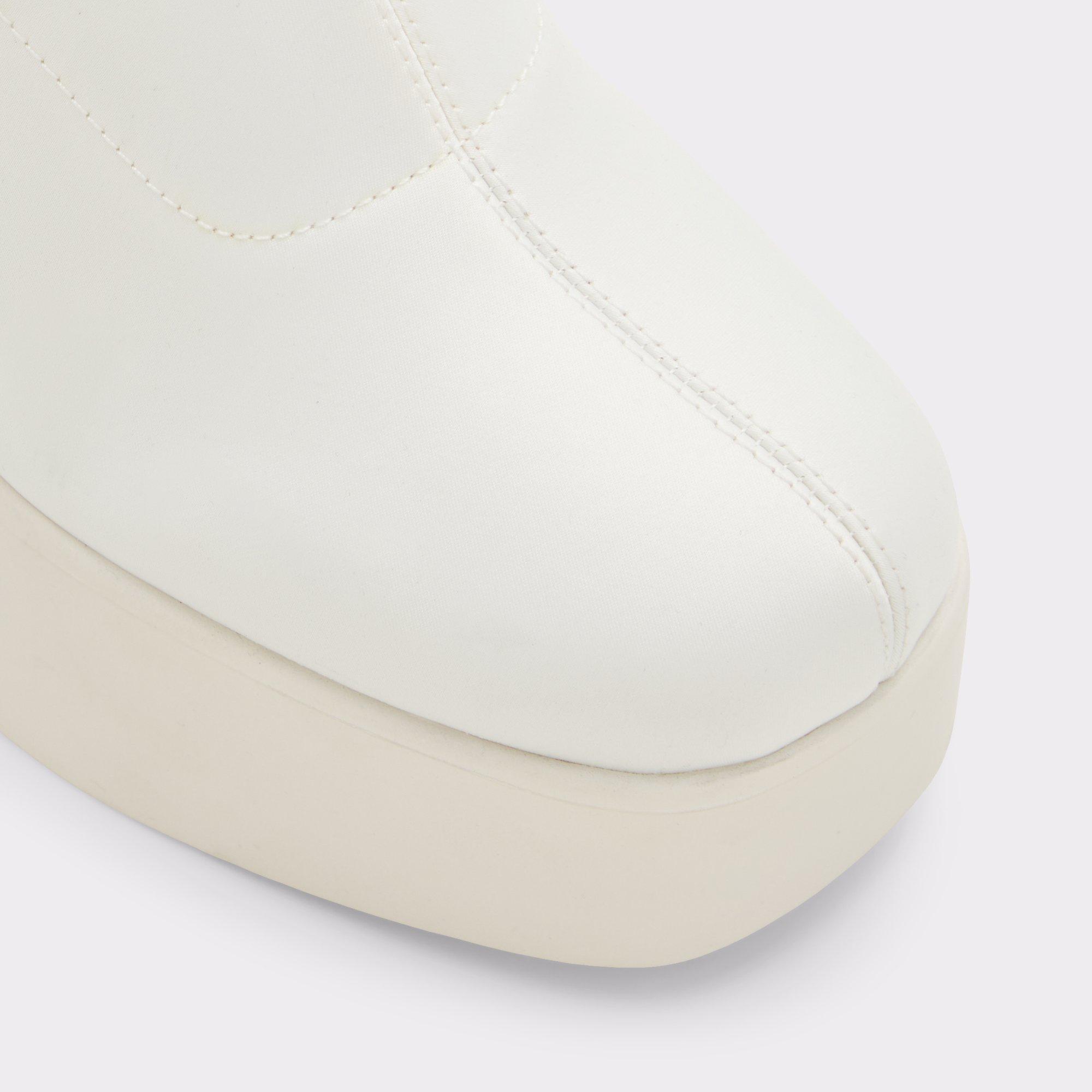 ALDO Grandstep - Women's Dress Boot - White, Size 10 Product Image