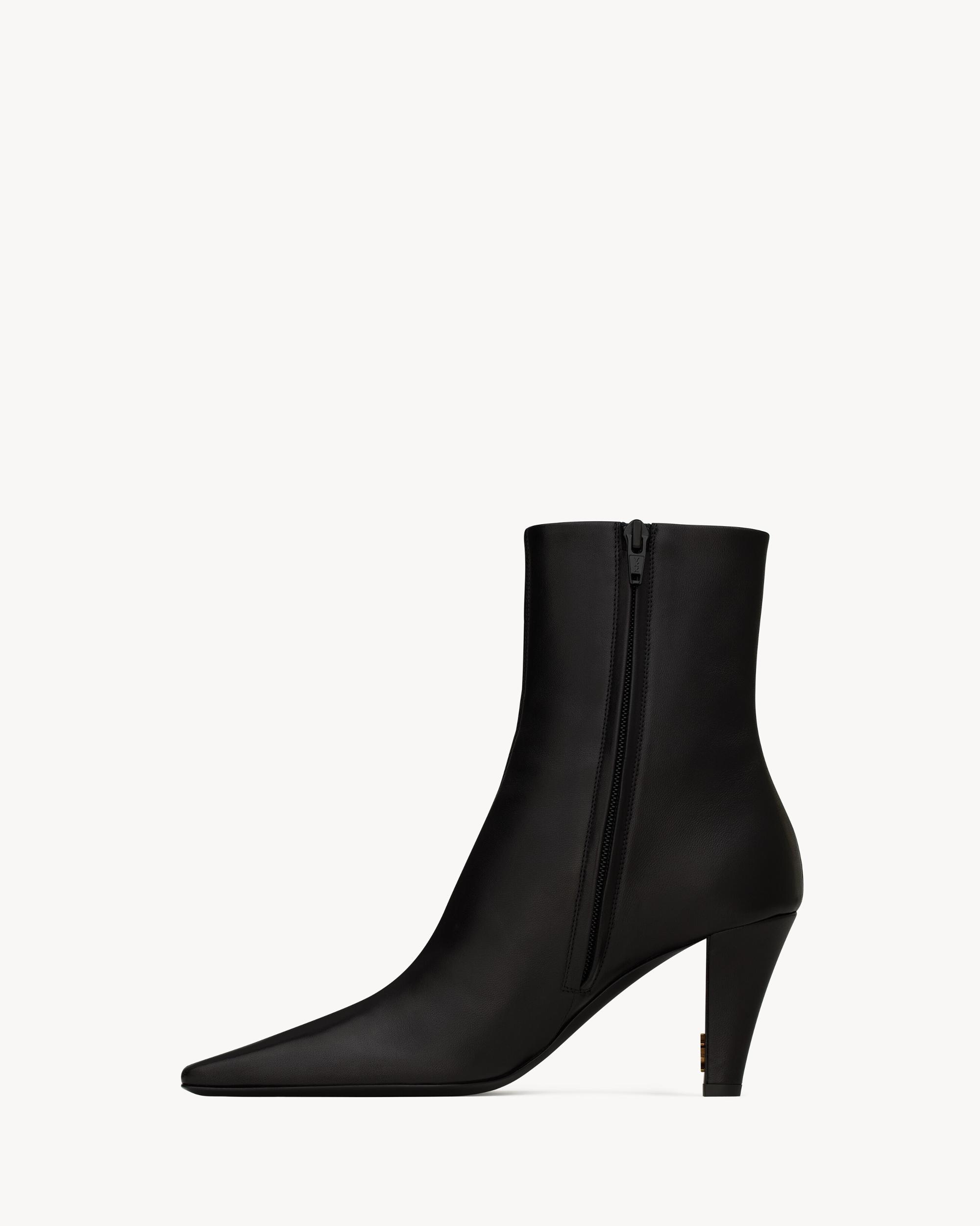 JILL booties in smooth leather Product Image