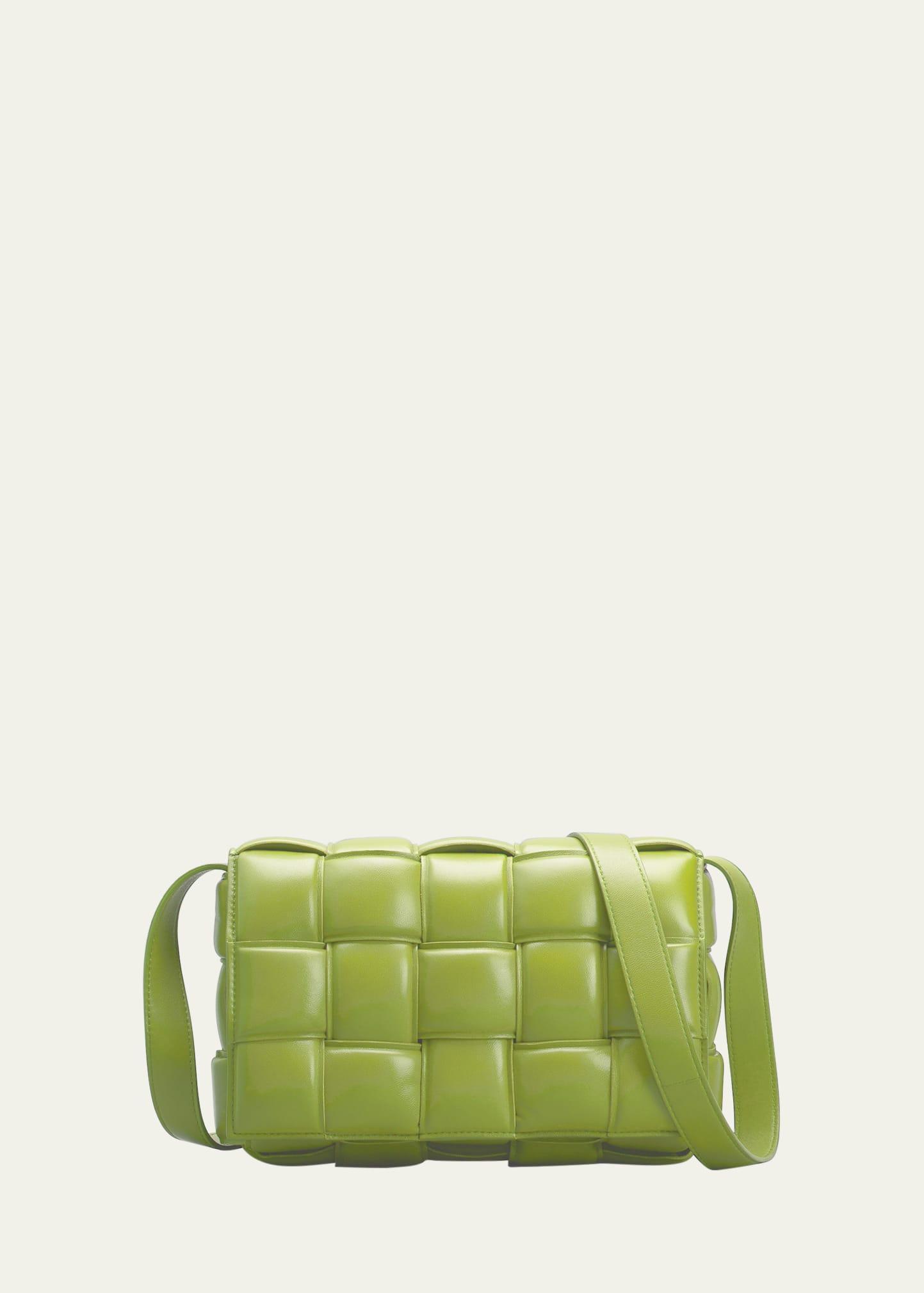 Womens The Cassette Padded Leather Crossbody Bag Product Image