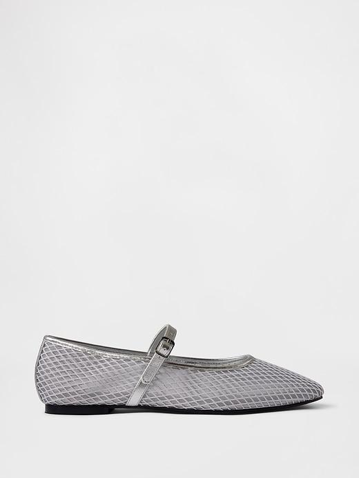 Mesh Mary Jane Flats Product Image