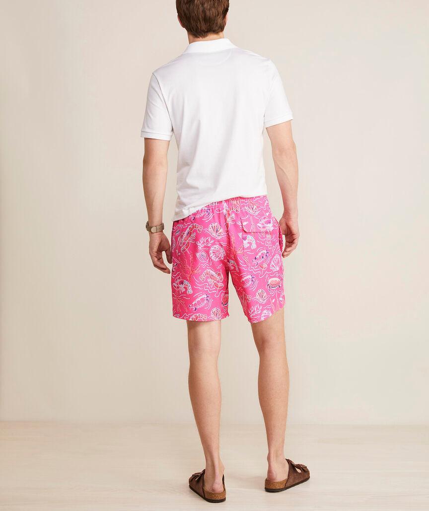 7 Inch Printed Chappy Swim Trunks Product Image