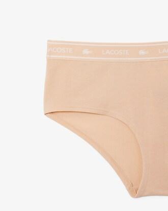 Stretch Cotton Logo Waist Shorts Product Image
