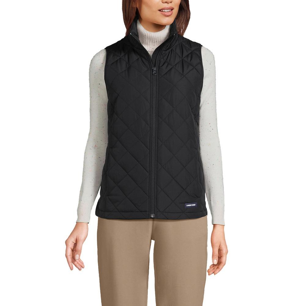 Women's Lands' End Insulated Vest, Size: XL, Subtle Blue Product Image