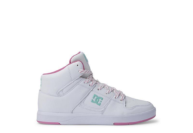DC Cure High-Top Pink/Turquoise) Women's Shoes Product Image