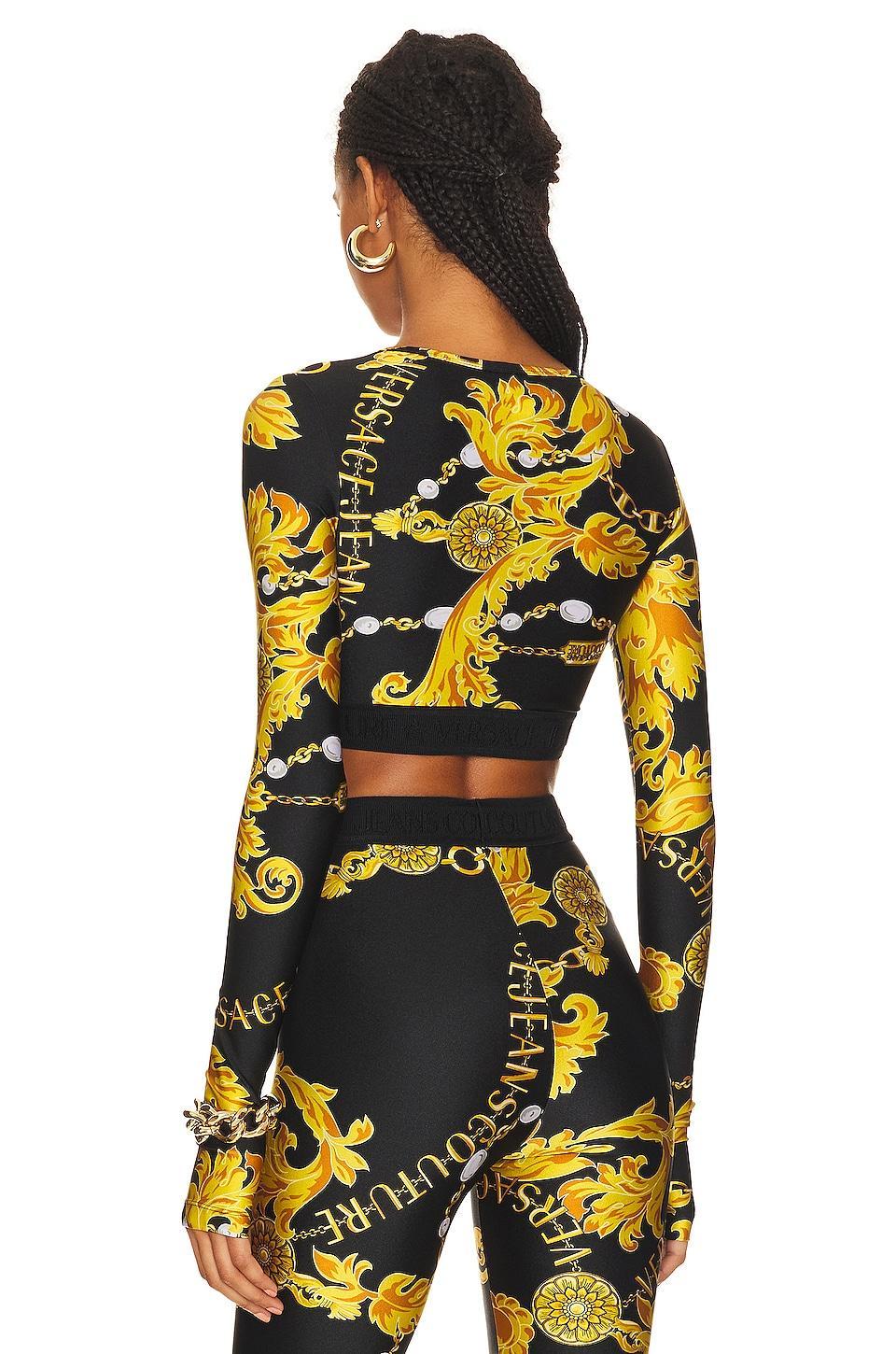 Cropped Tee Versace Jeans Couture Product Image