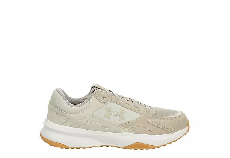 Under Armour Edge Men's Suede Training Shoes, Size: 10, Timberwolf Brown Product Image