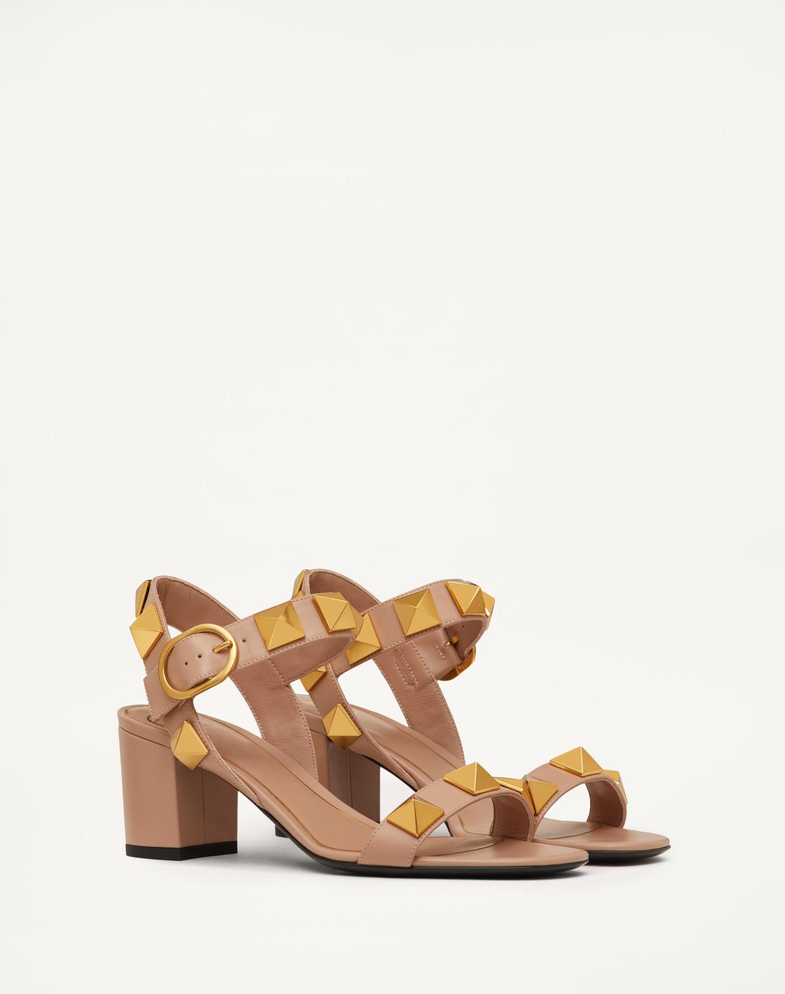 Roman Stud Calfskin Sandal 60 Mm  Product Image