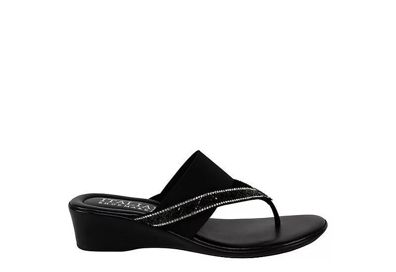Italian Shoemakers Deleiza Women's Sandals, Size: 6, White Product Image