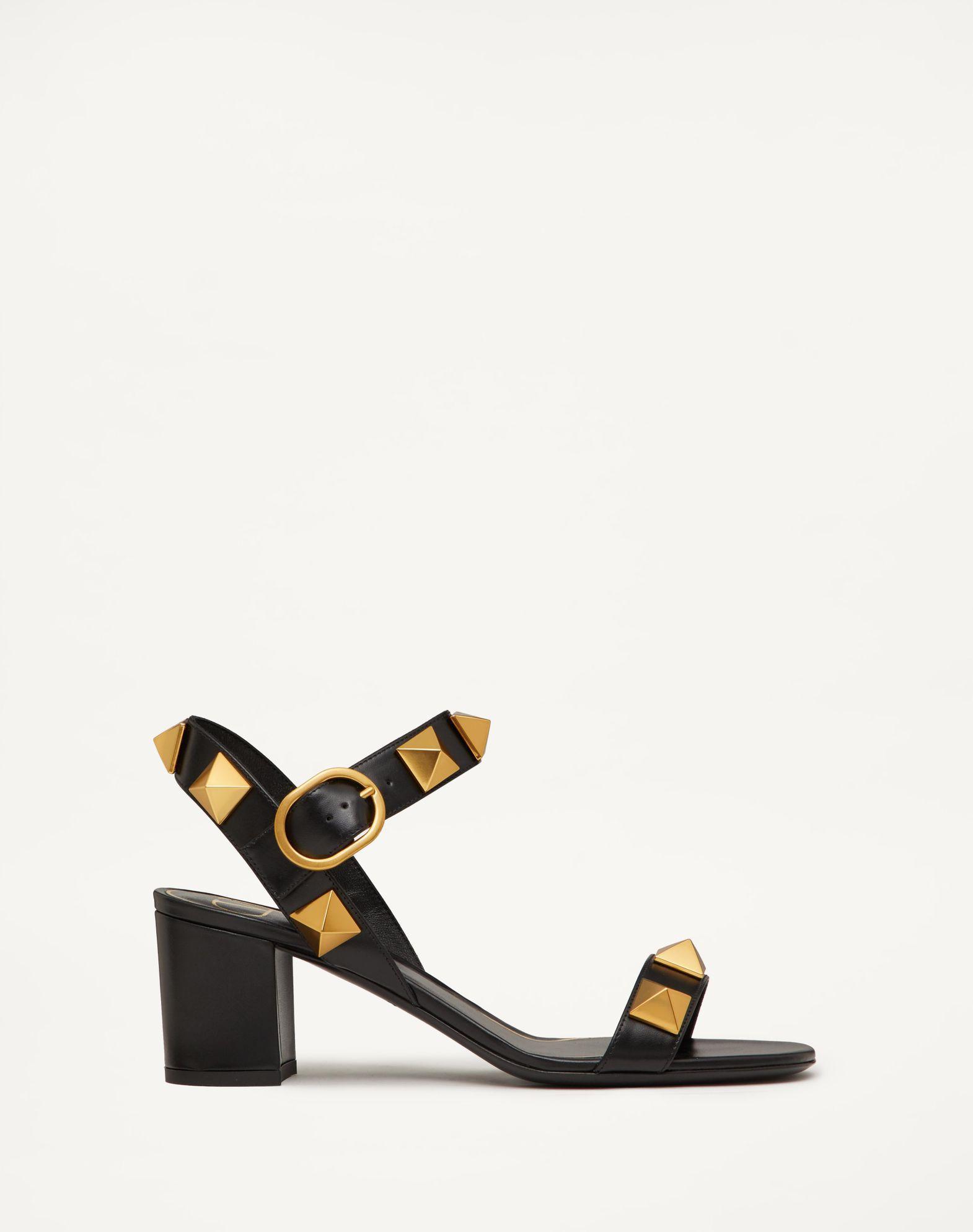 Roman Stud Calfskin Sandal 60 Mm  Product Image