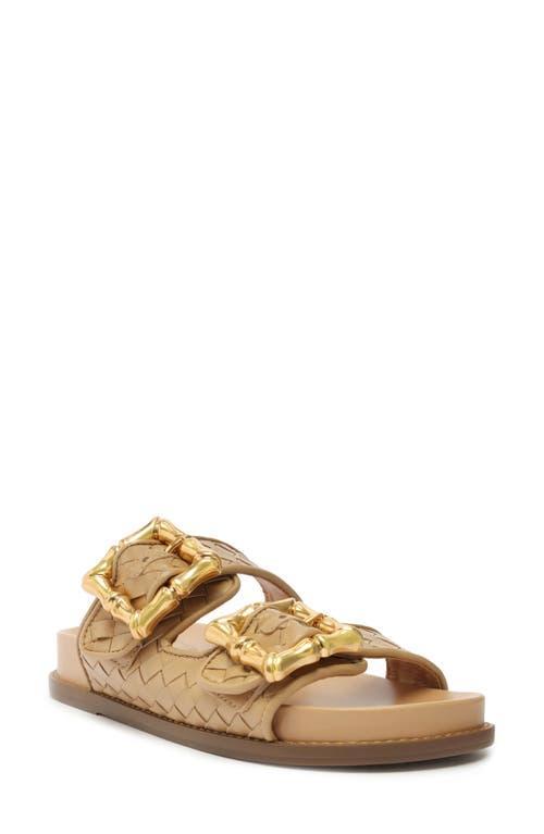 Womens Enola Woven Leather Sandals Product Image