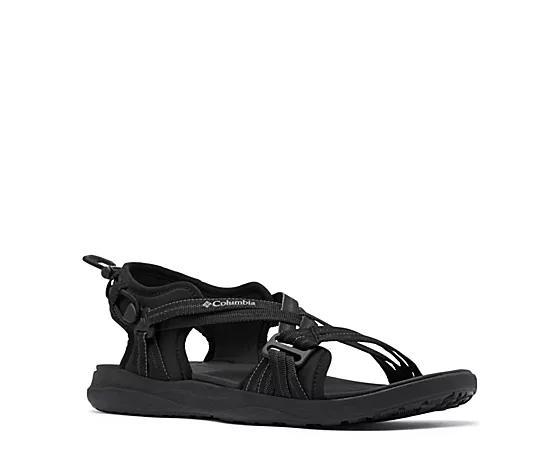 Columbia Women's Sport Sandals, Size: 6, Black Ti Gray Steel Product Image