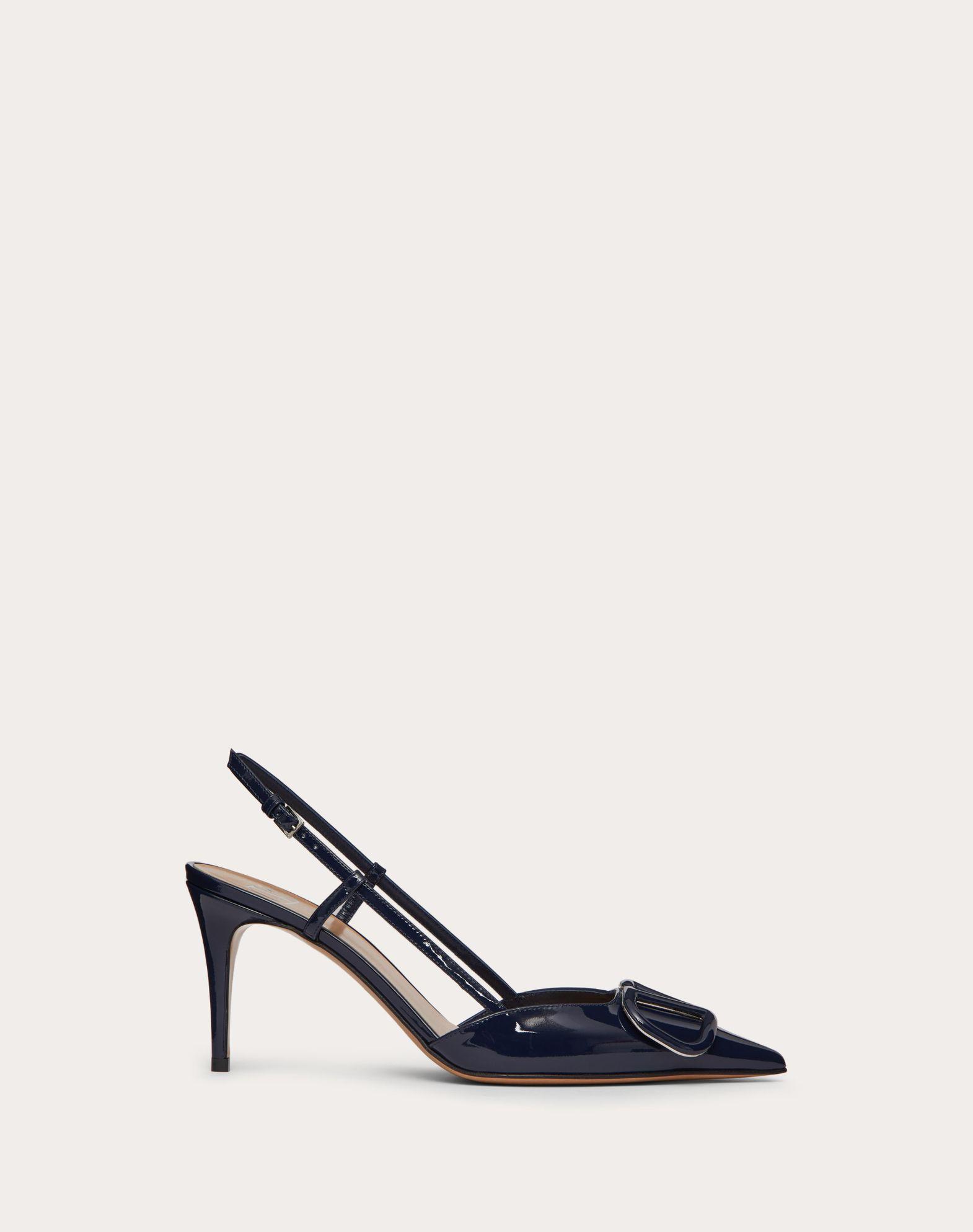 Vlogo Signature Patent Leather Slingback Pump 80Mm / 3.15 In. Product Image
