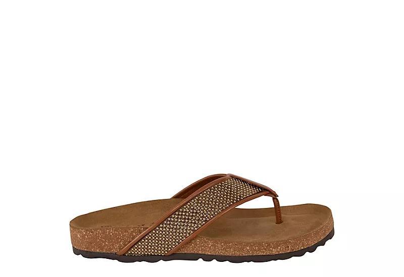 Italian Shoemakers Delani Women's Sandals, Size: 8, Luggage Product Image