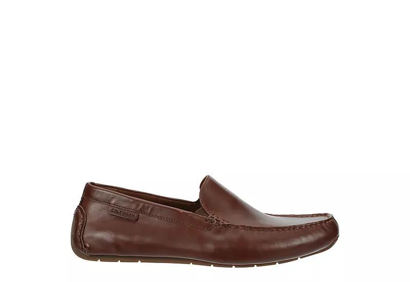 Cole Haan Grand+ Venetian Driver Mens Loafers Woodbury Pink Product Image
