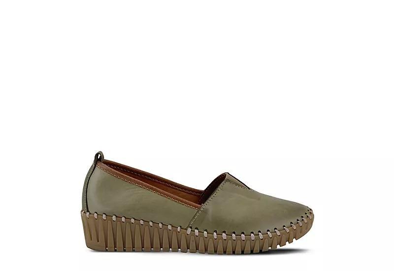 Spring Step Tispea Women's Loafers, Size: 39, Olive Green Product Image