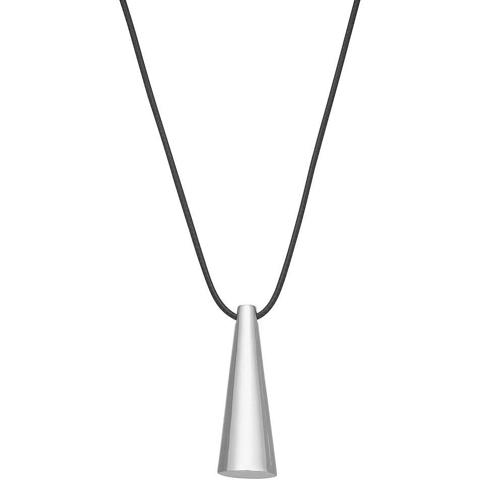 Nine West 36 in. Metal Pendant Necklace, Women's, Silver Tone Product Image