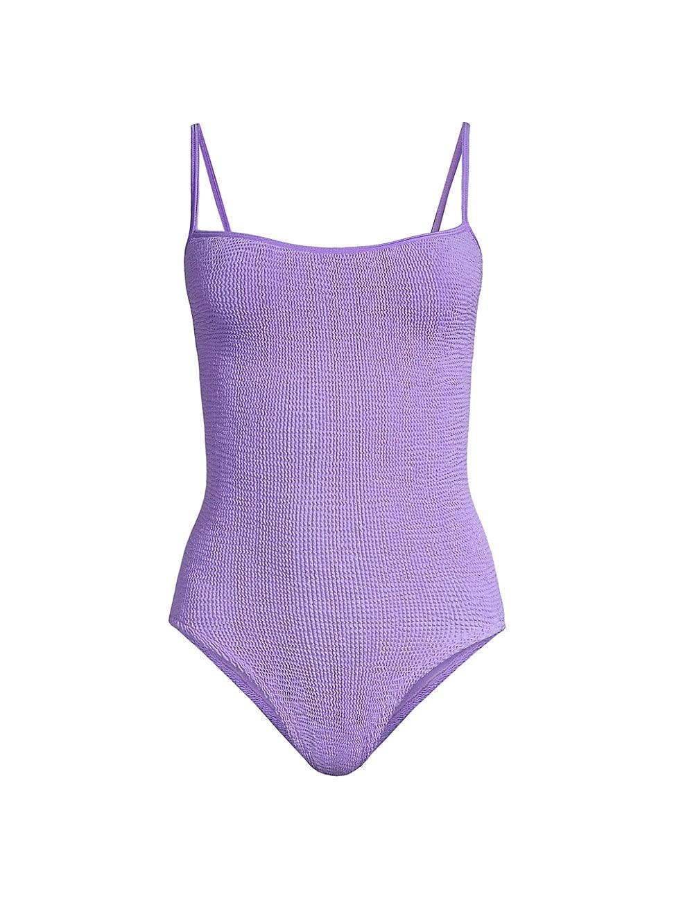Hunza G Pamela One Piece Swimsuit Bubblegum One Size Product Image