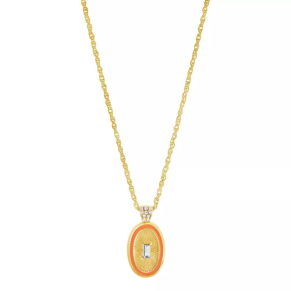 MC Collective Sanaa Pendant Necklace, Women's, Size: 16", Silver Tone Product Image