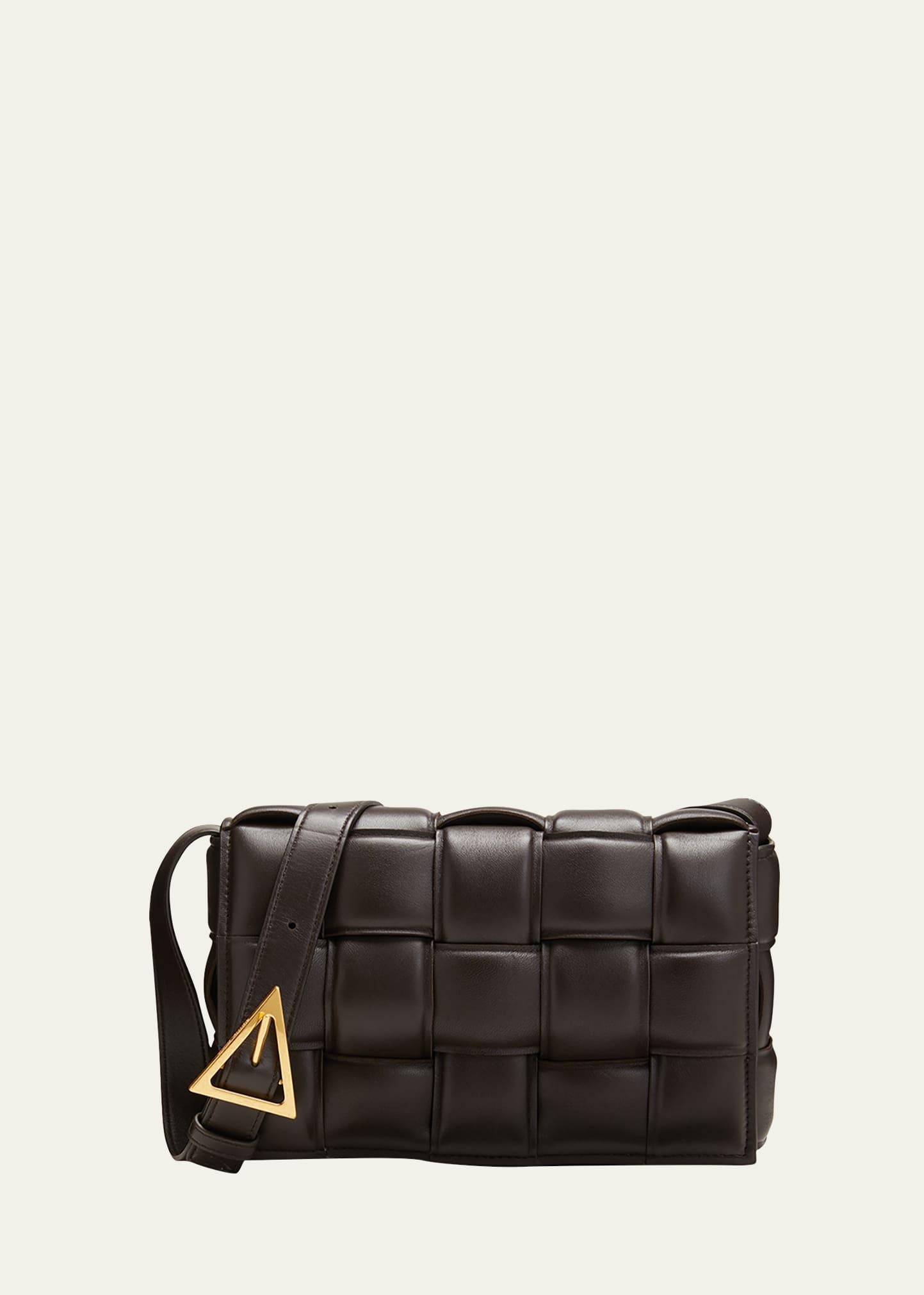 Womens The Cassette Padded Leather Crossbody Bag Product Image