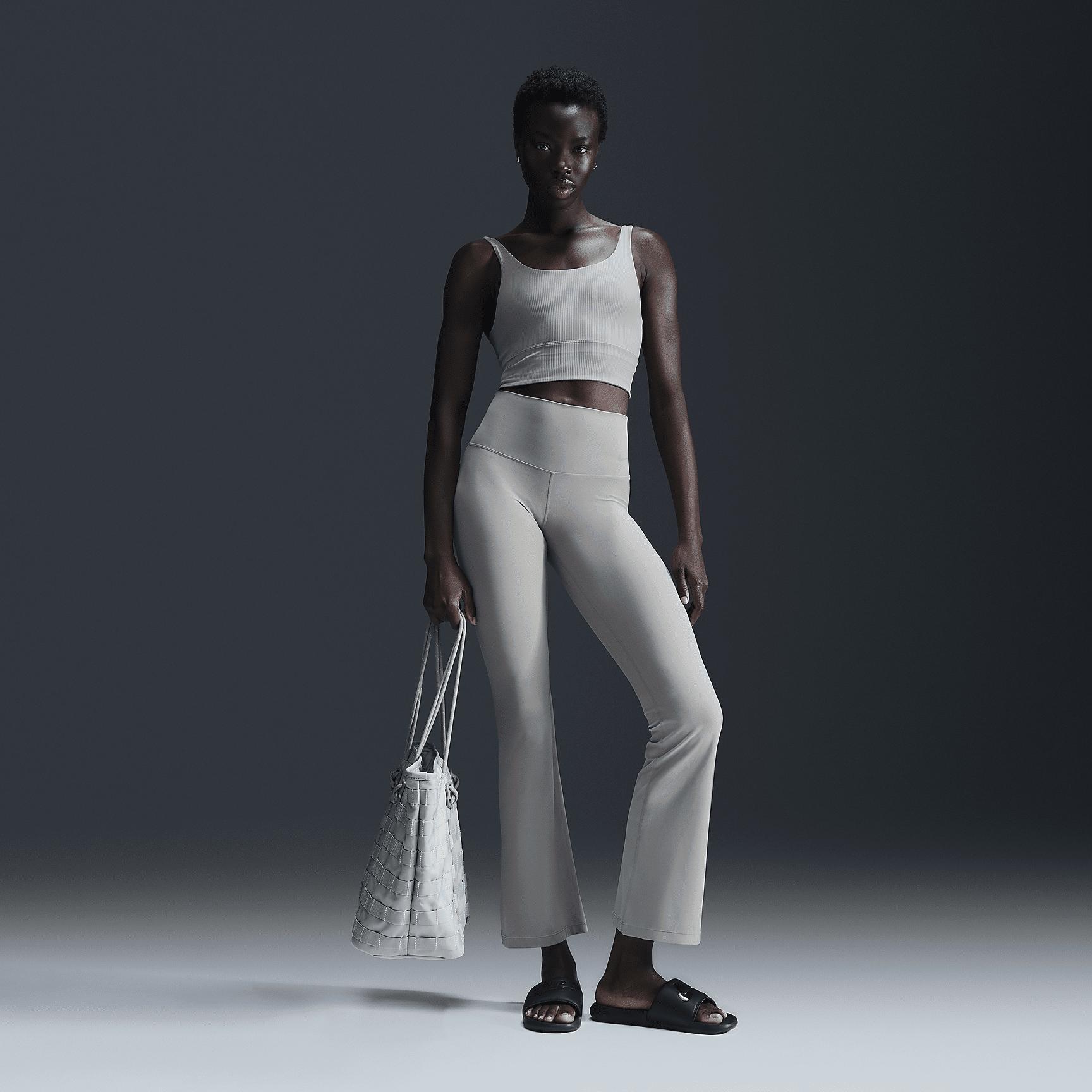 Nike Zenvy Rib Women's Light-Support Padded Longline Sports Bra Product Image