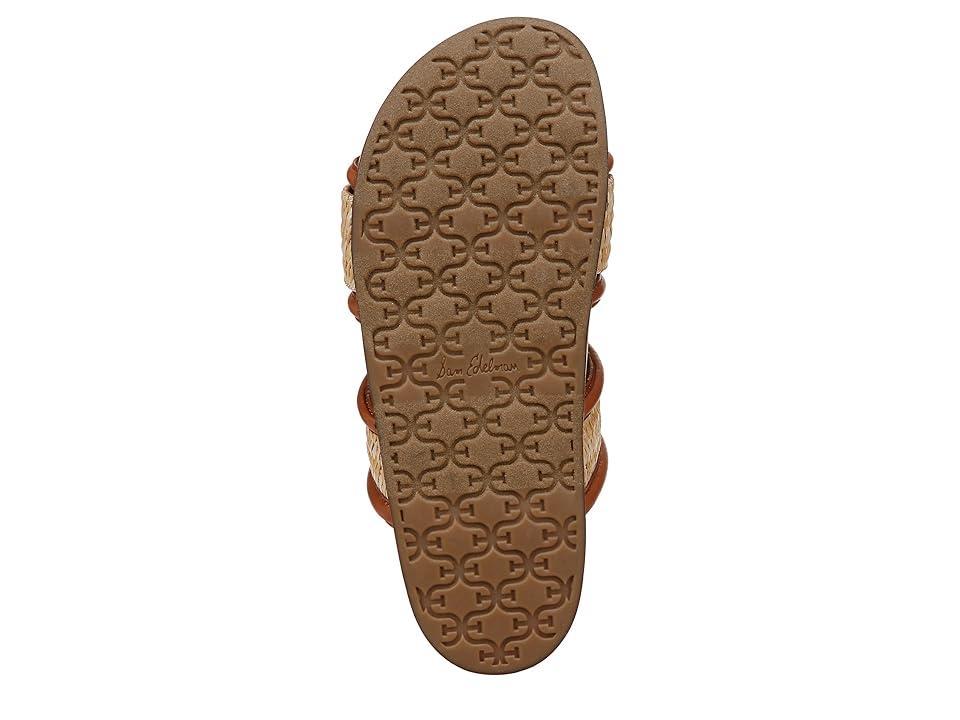 Womens Rowan Leather-Trimmed Slide Sandals Product Image