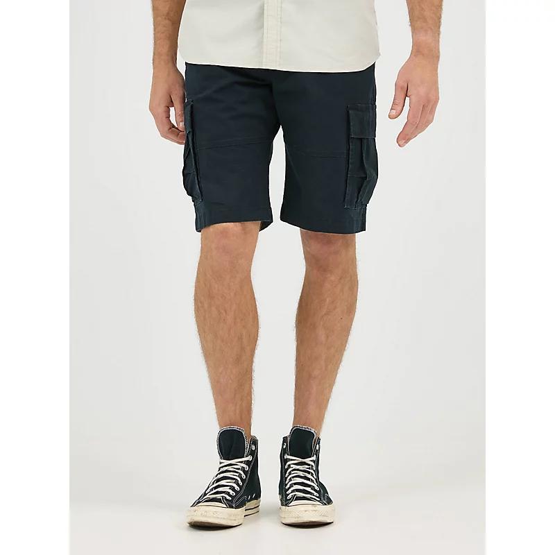 Men's Lee® 11" Extreme Motion Carolina Cargo Shorts, Size: 29, Black Ripstop Product Image