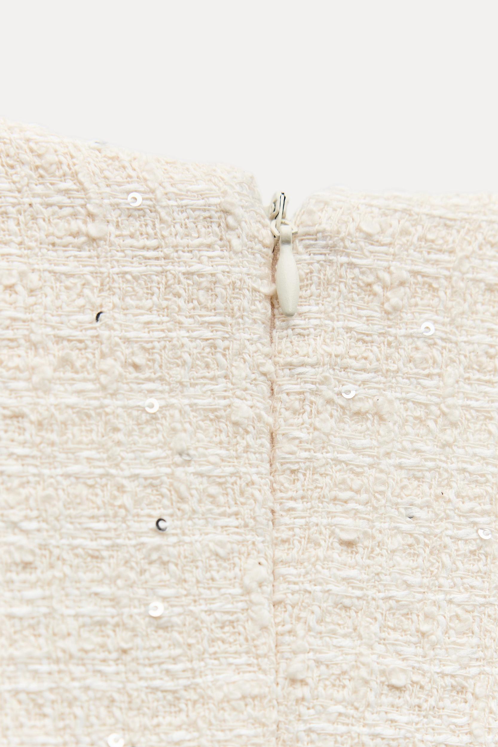 SHORT STRUCTURED DRESS ZW COLLECTION Product Image