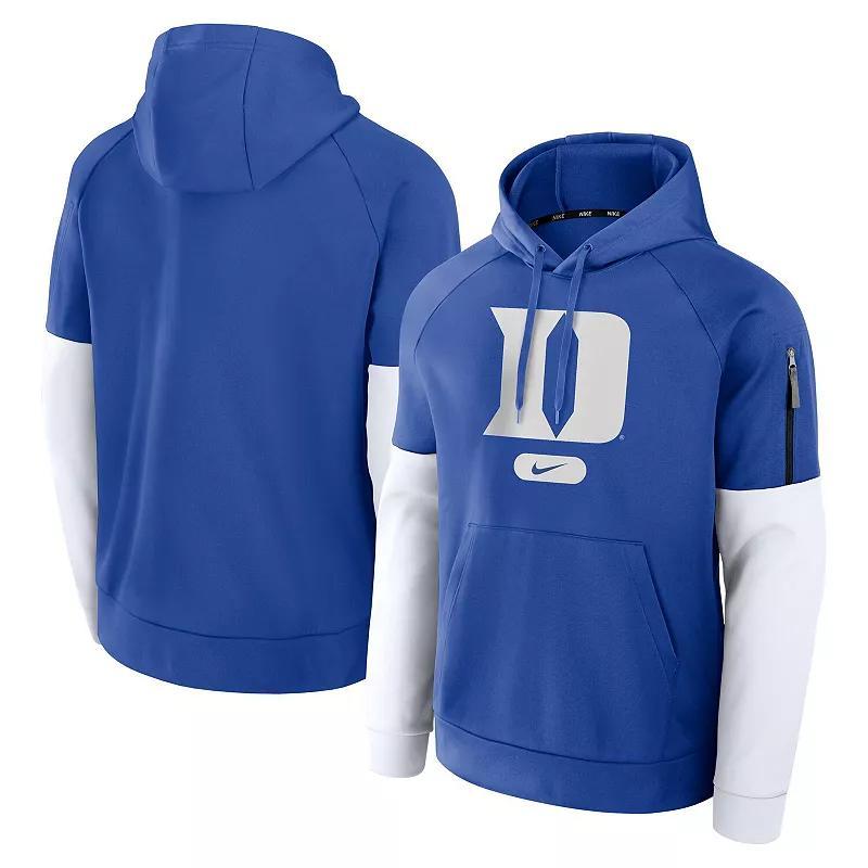 Men's Nike Royal Kentucky Wildcats Fitness Performance Pullover Hoodie, Size: 2XL, Blue Product Image