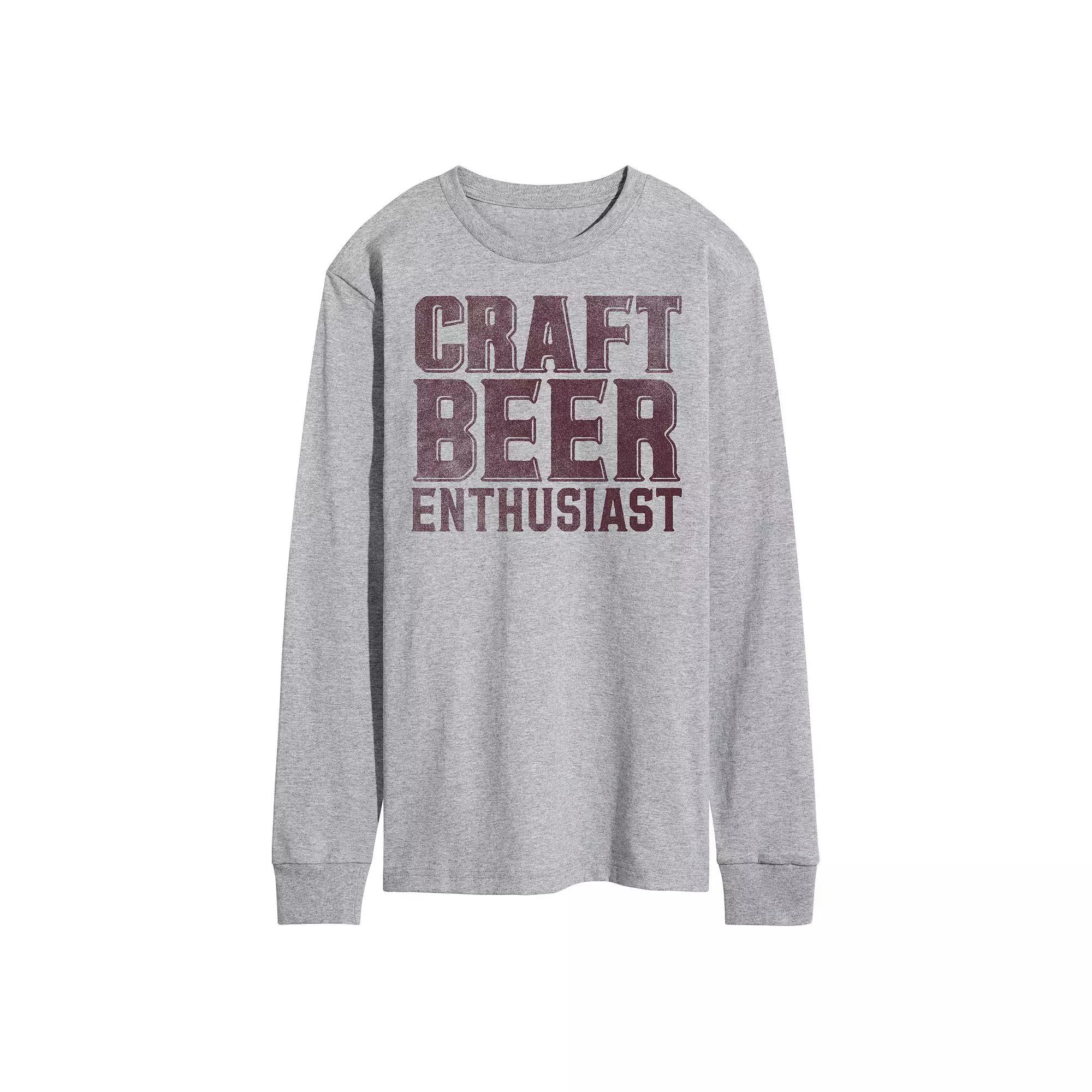 Mens Craft Beer Enthusiast Graphic Tee Product Image