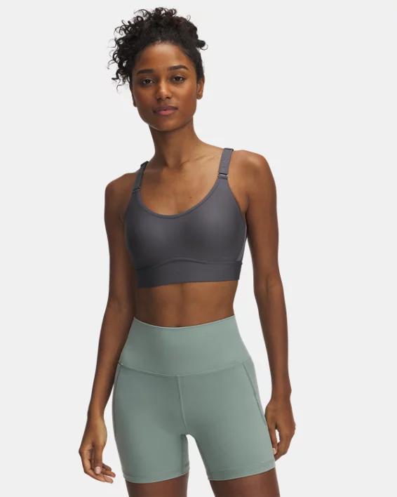 UA Infinity 2.0 Womens Mid Sports Bra Product Image