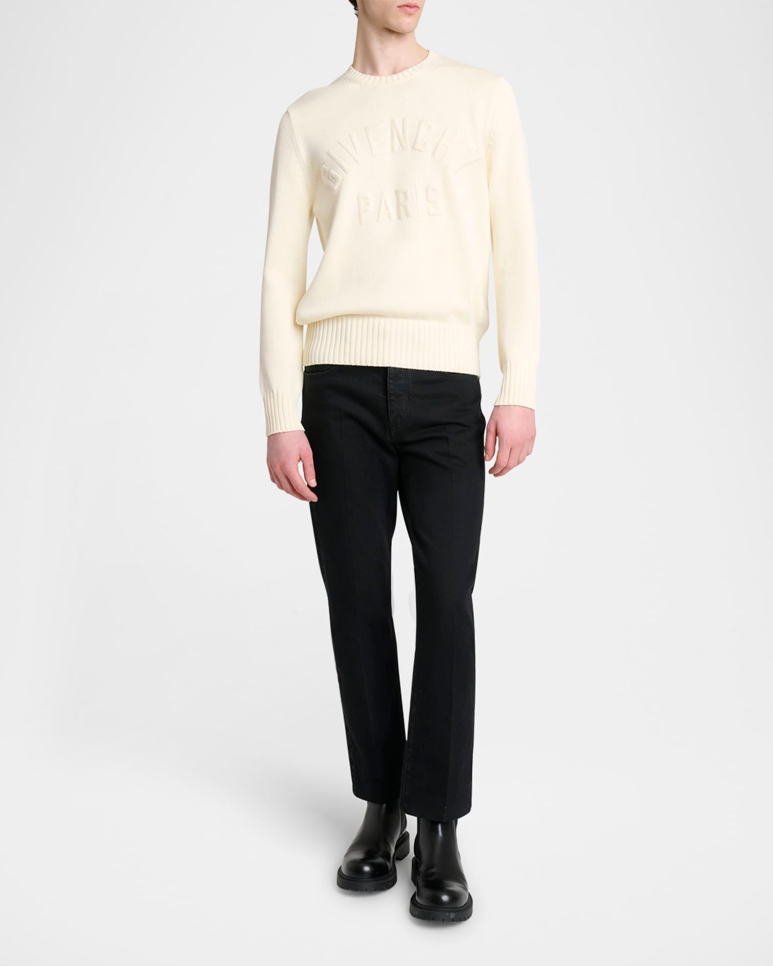 Men's Embroidered Crewneck Sweater Product Image
