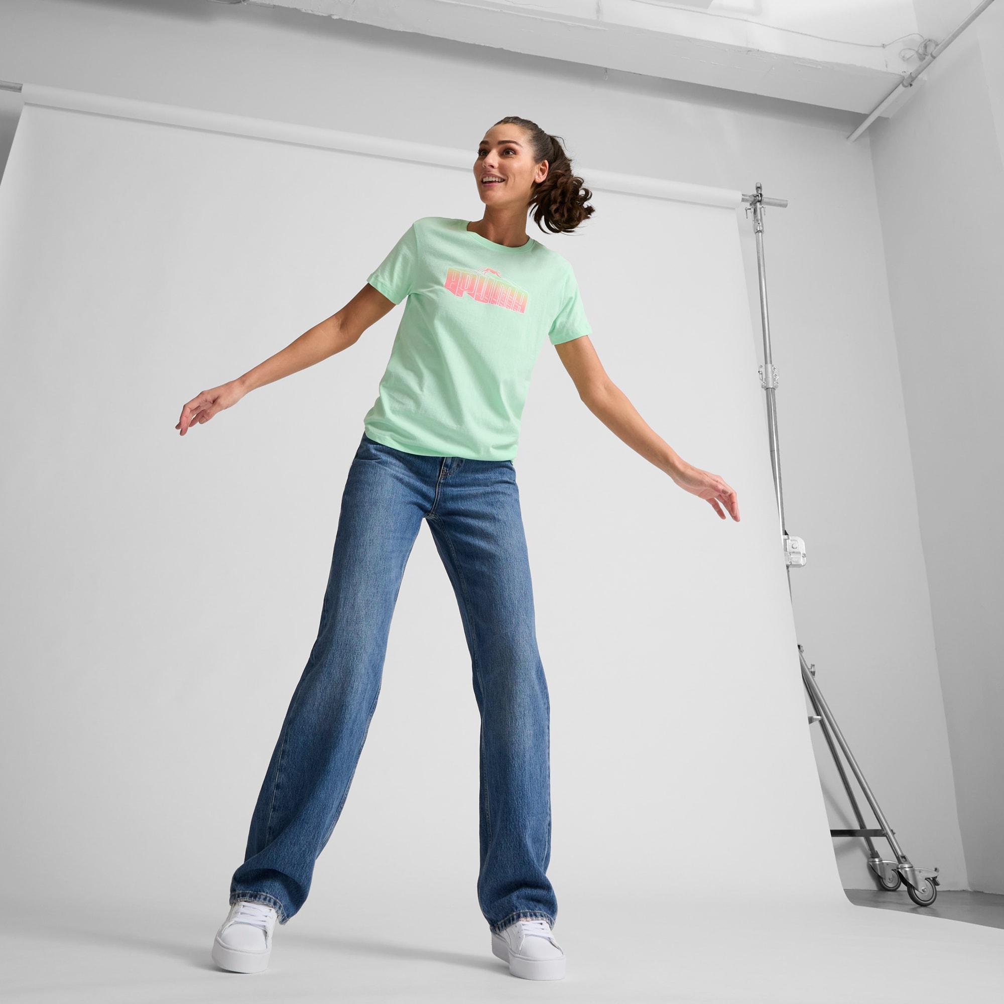PUMA Novelty Fade Out Womens T-Shirt Product Image