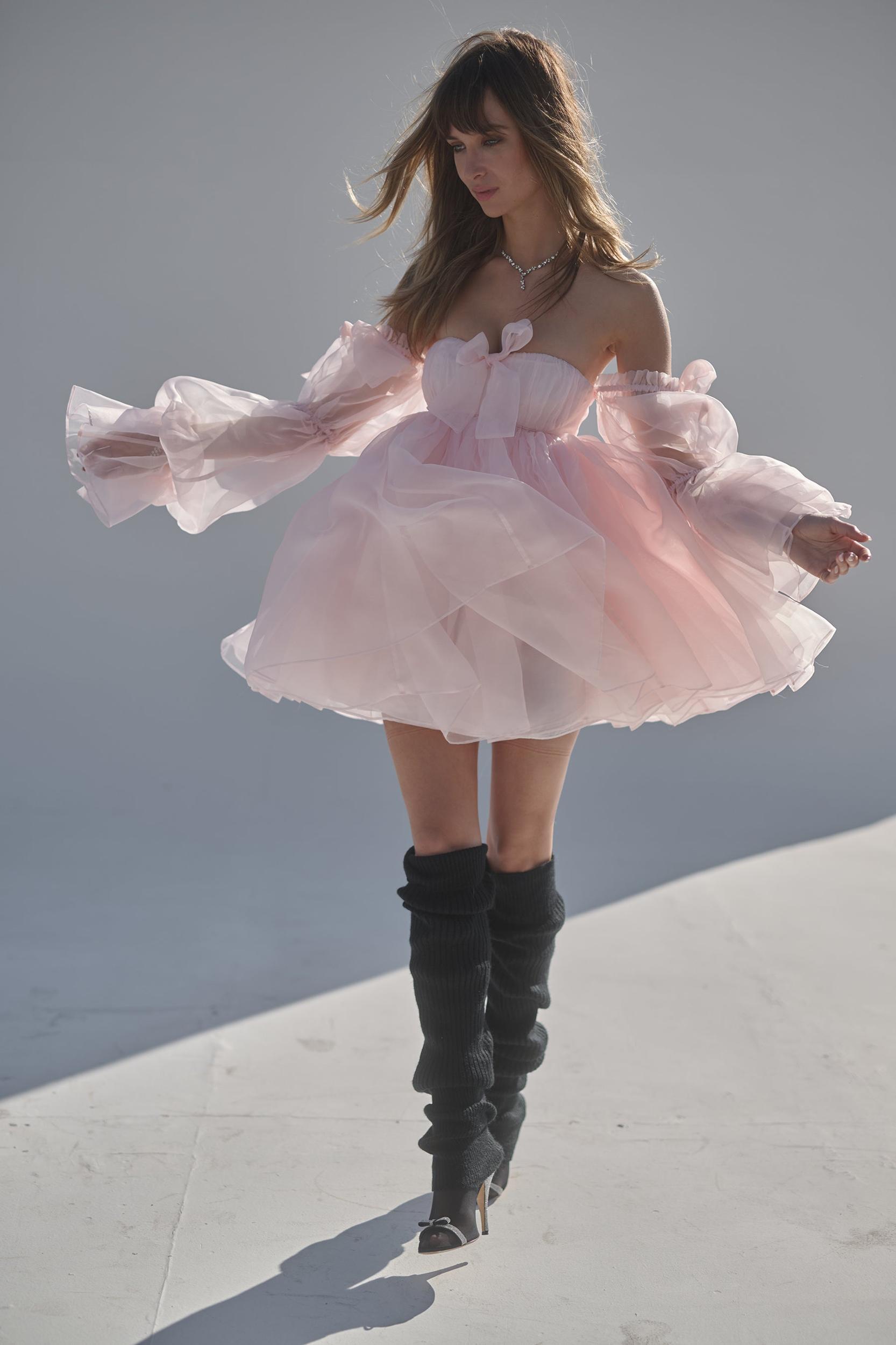 The Confection Silk Mini Mansion Dress Product Image