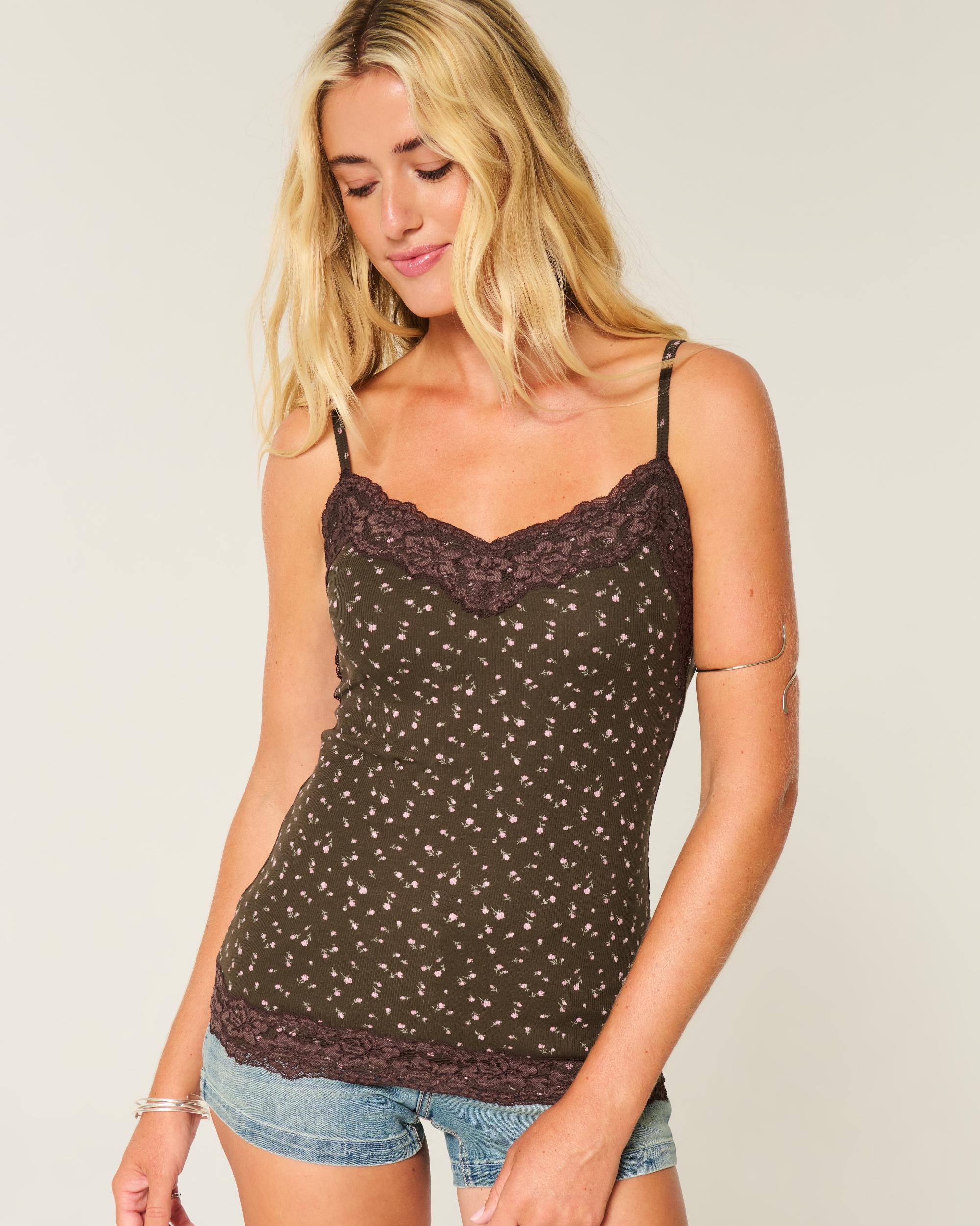 Lace Trim Cami Product Image