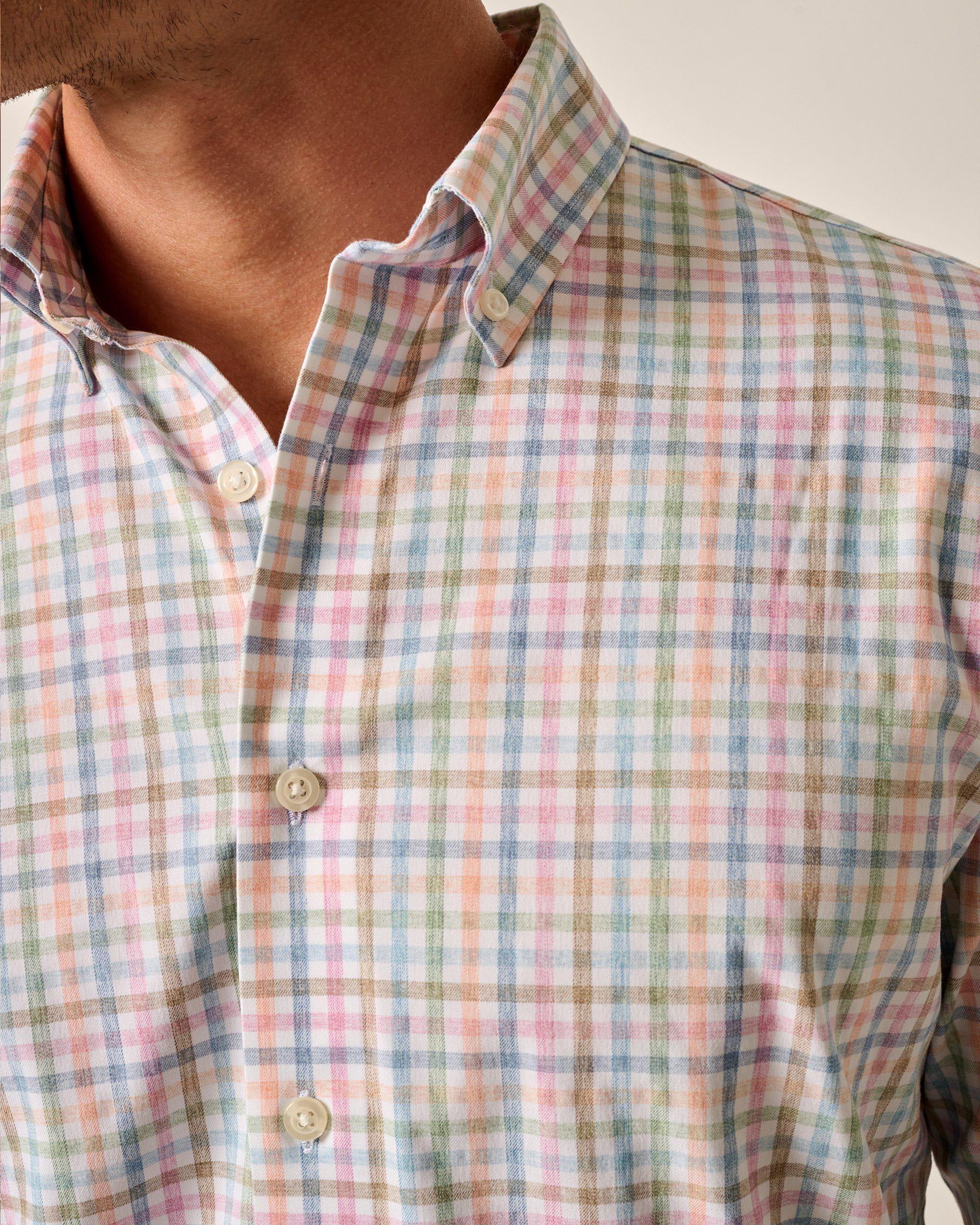 Performance Button Up Shirt - Kyler Male Product Image