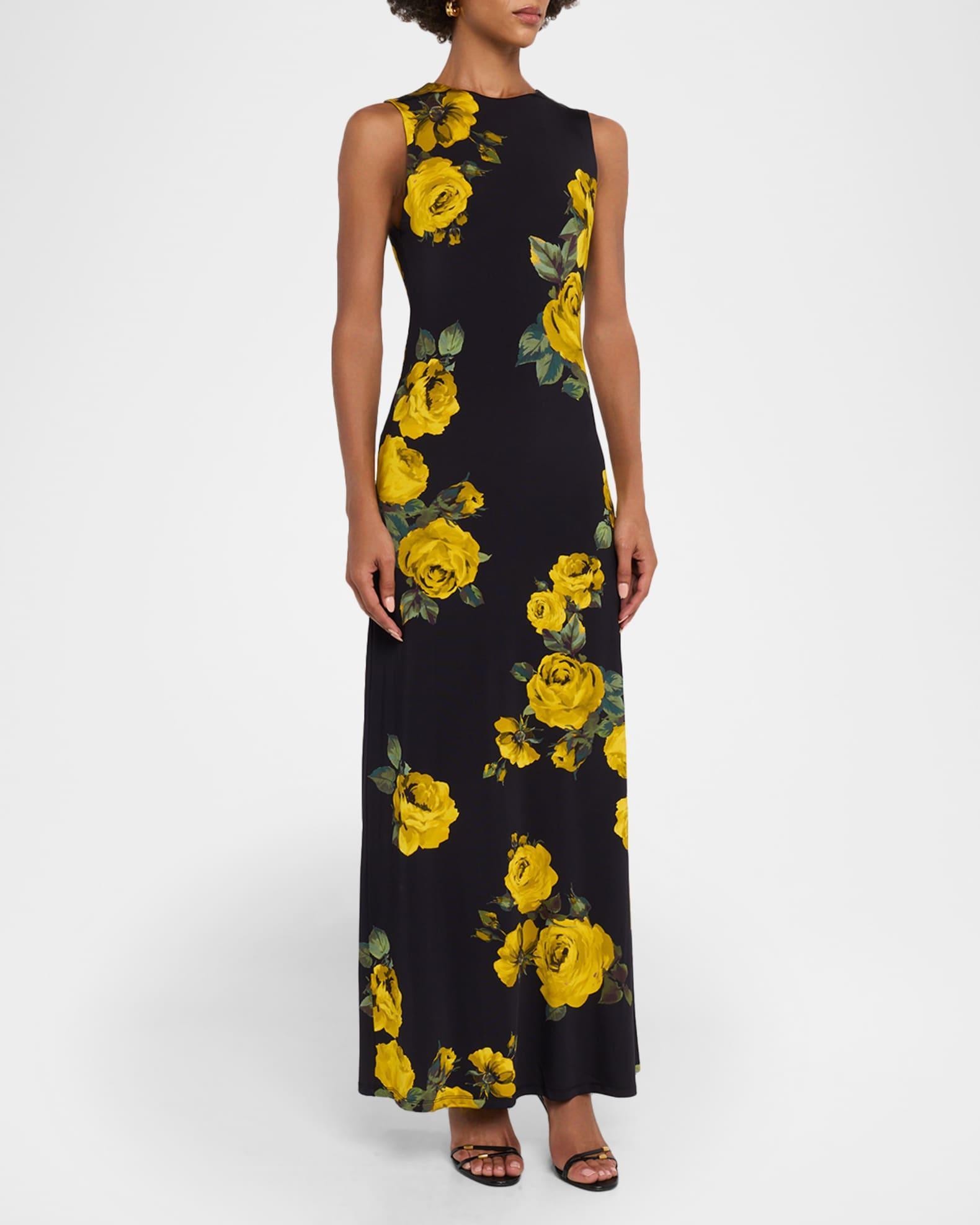 Delora Rosehips Open-Back Sleeveless Maxi Dress Product Image